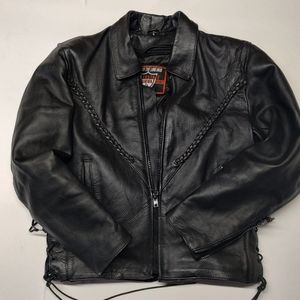 Women's leather jacket Small